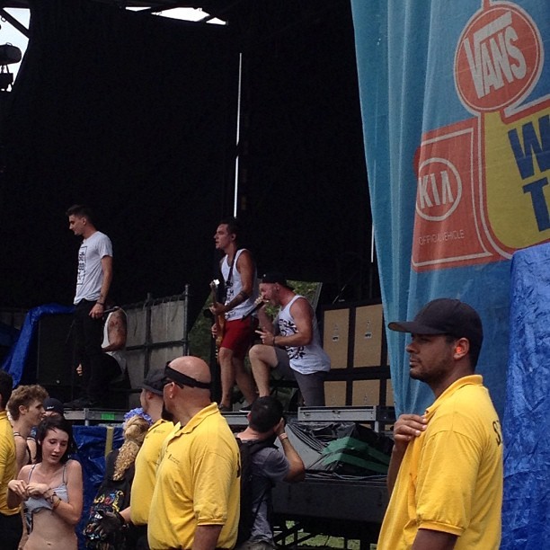 We came as Romans #warpedtour #stpete #florida #bands