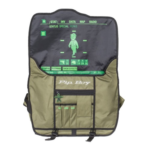 vaultt-tec:Pip-Boy Messenger Bag Pre-Sale:The Pip-Boy 3000 is a safe, secure piece of Pre-War techno