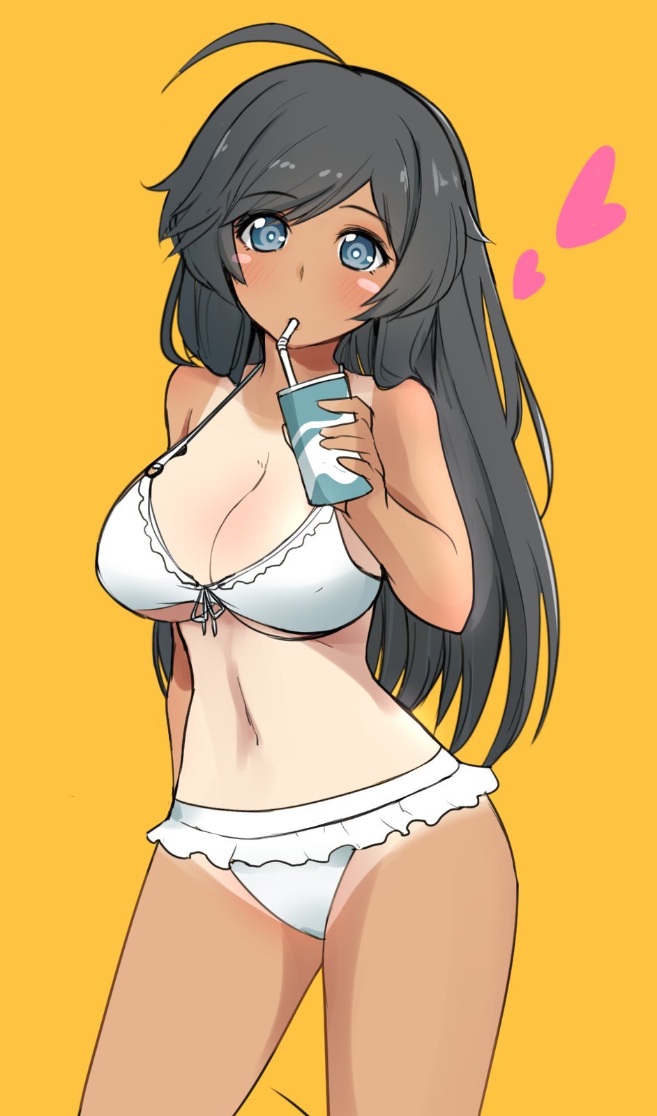 noonoon:  ほしかわぐすく☆三さんのツイート: “&gt;スクール水着日焼け跡のビキニ水着な五十鈴華さん