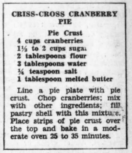 Recipe Wednesday #47Happy Recipe Wednesday!These are real early-20th century recipes, taken from the