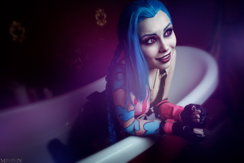   We made 3 shootings of Jinx! There were many problems, but here we are)) Pauline as Jinxphoto by me  