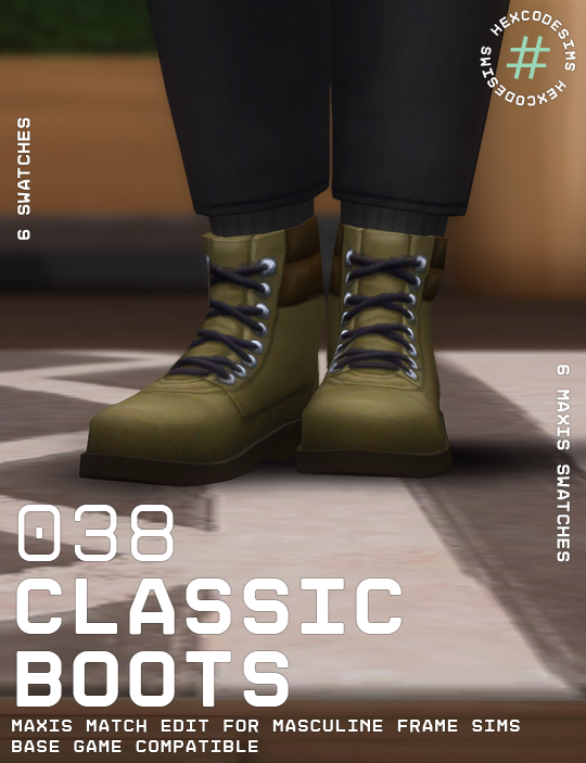 #HEXCDE / Outdoor Retreat GP Classic Boots Edit This is a...