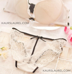 petitecherrycom:  Elegant Kate bra &