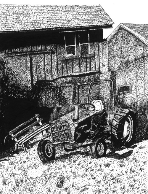 Orchard Tractor