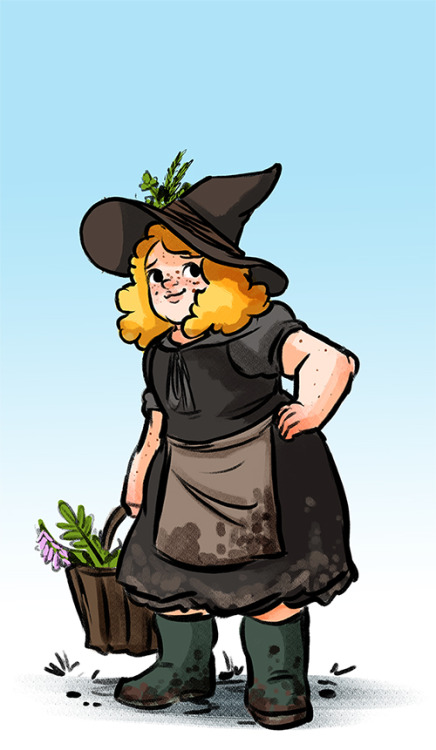 thesanityclause:Doodled my favorite Pig Witch and unsung hero. I do love Petulia Gristle. Imagine be