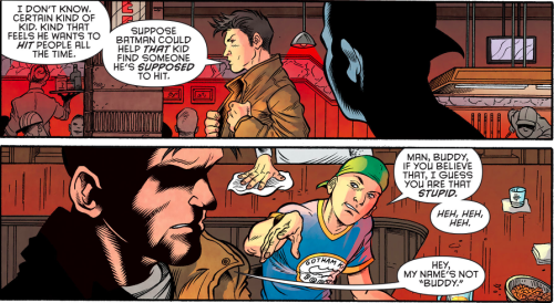xxbatmanxx: jewishclarkkent: my aesthetic is jason todd punching people in the jaw for insulting his