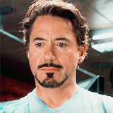 joshholloway: tony stark + smiling