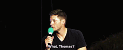 capnbucky: I will never get over the way Jensen’s face lights up after Thomas calls him Uncle Jensen. [X]