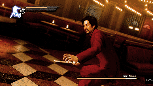 trevorphilips:Quit playin’ the tease and lemme have it, Majima-kun.