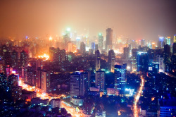 deletingmyself:  Shanghai nights (by Marin Tomic)| Shanghai, China Flickr