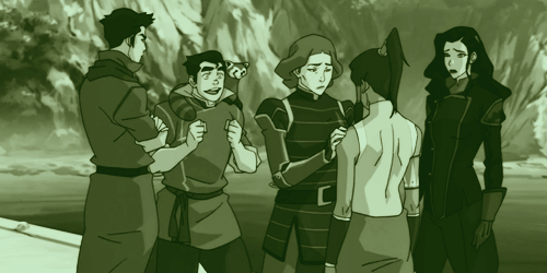 leapingsensei:  Four times Bolin helped to cheer Korra upAnd one time he failed.
