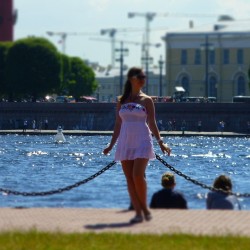 #Beautiful day, beautiful #people   #girls #girl #white #dress #legs #beauty #city #life   June 14, 2012  #summer #heat #hot #travel #SaintPetersburg #StPetersburg #Petersburg #Russia #СанктПетербург #Петербург #Питер #Россия