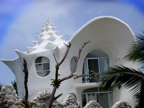 Porn photo nymphaeous:  sullenmoons:Casa Caracol Shell