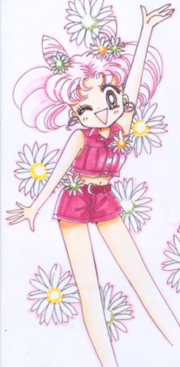 Today’s Princess of the Day is: Chibiusa Tsukino, a.k.a. Sailor Chibi Moon, from Sailor Moon.The cro