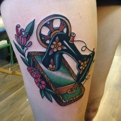 fuckyeahtraditionaltattoos:  Gre Hale - Manchester 