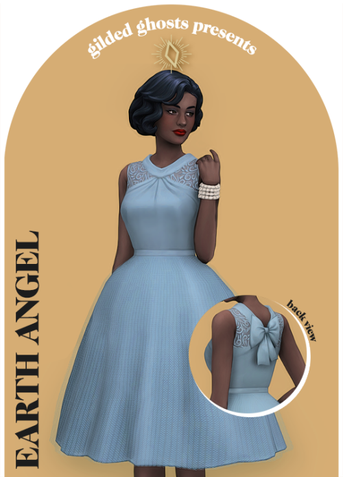 Earth Angel | A 1950s Party DressNEW MESH! A late 1950s special occasion dress for all of your forma