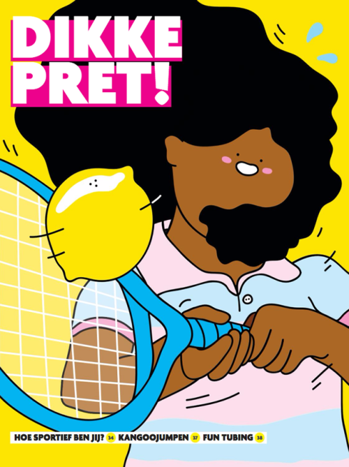Dikke Pret!, by Xaviera Altena, 21st century illustration