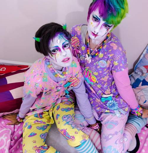 XXX bunnyandblack:  @pinksugarprince and @mahouprince photo