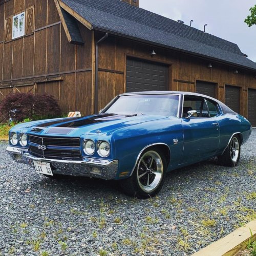 ! ‘70 @chevroletperformance Chevelle SS shot by @noreserveclassics !  #musclecarspictures #v8 