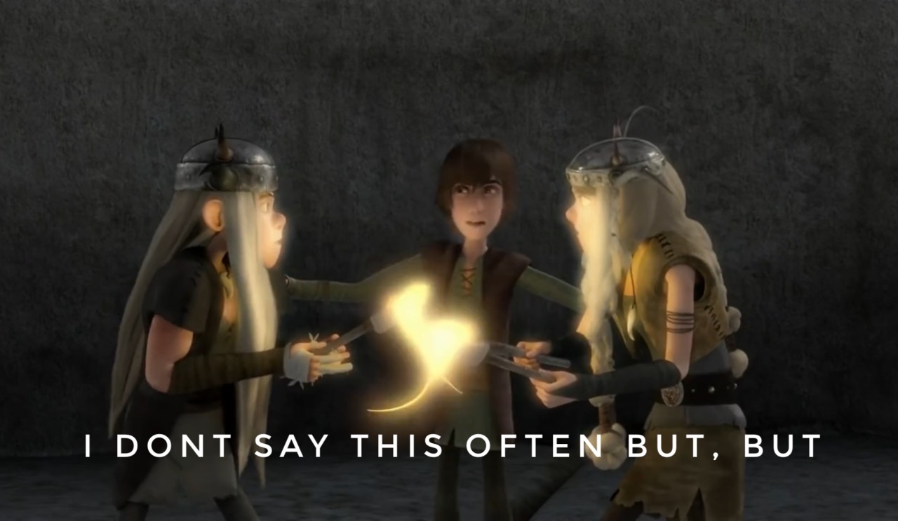 friendly reminder that Hiccup actually said this