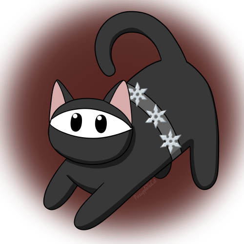 Catober Day 12: Ninja Cat Patreon | Ko-fi