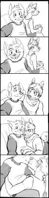 prevandoodles:So my friend talked to me about selfies and how he thought Dex doesn’t do them. I have to disagree, I think he would. As for Kev, I think he wants the pictures deleted later. ——-On that note, I am way out of practice and this comic
