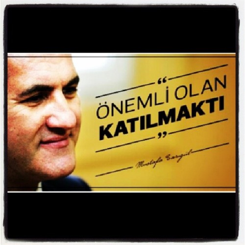 Mustafa MORGÜL: Önemli olan katılmaktı. :) #chp #sarıgül