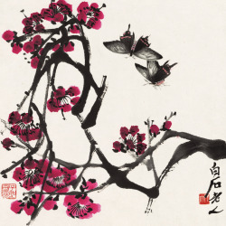 sumi-no-neko:  by 齐白石 Qí Báishí   (1864-1957)