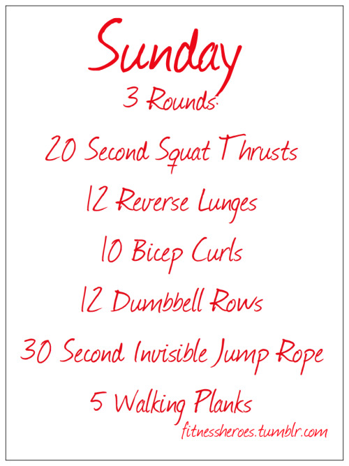 A week of workouts to kick your ass! These are not beginner workouts. Please tread lightly and alway