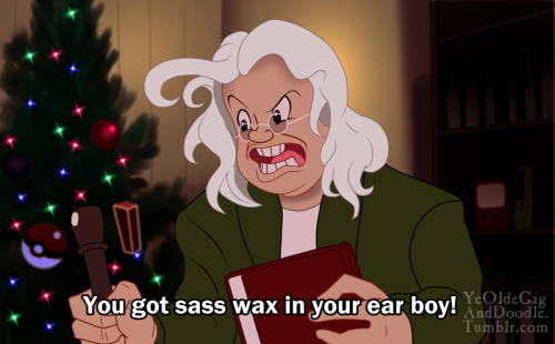 atopfourthwall: obscuruslupa: yeoldegaganddoodle: In which Fat Grandma doesn’t take kindly to 