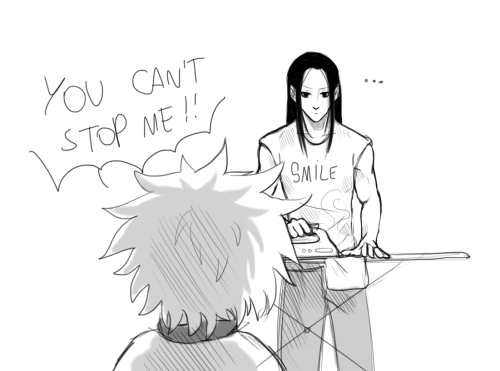 rabiscosetal:  - I’ll go out later! - He’ll still be there… - What?! -..nothing..