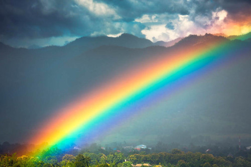 ponderation: Rainbow (Pai, Thailand) by Anton Jankovoy