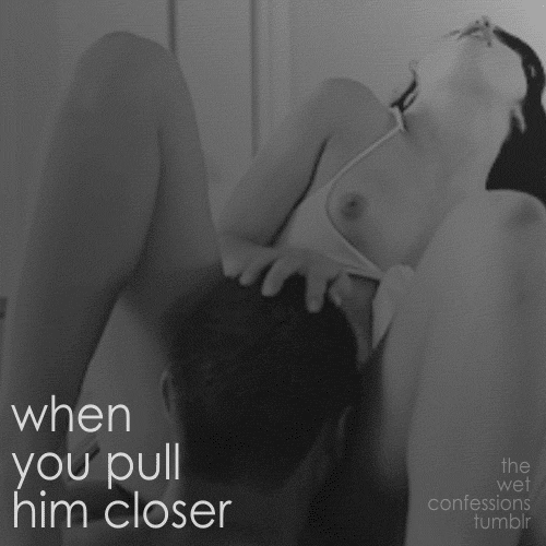 XXX the-wet-confessions:  when you pull him closer photo