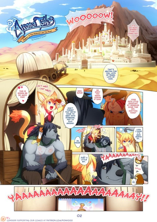 Arcana Tales 2 Part 1 Comic by ~Powfooo &amp; Chinpo