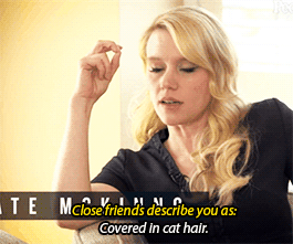 be–kind–to–one–another:♡ Kate McKinnon x cats ♡