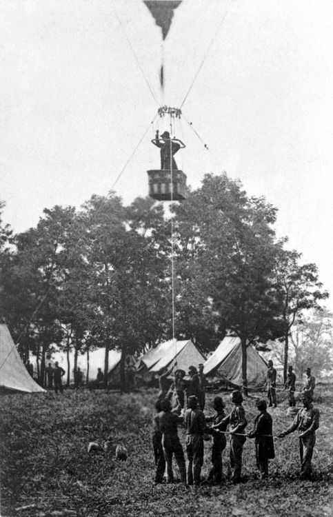 The Civil War Air Force — The Union Army Balloon CorpsAt the outset of the American Civil War 