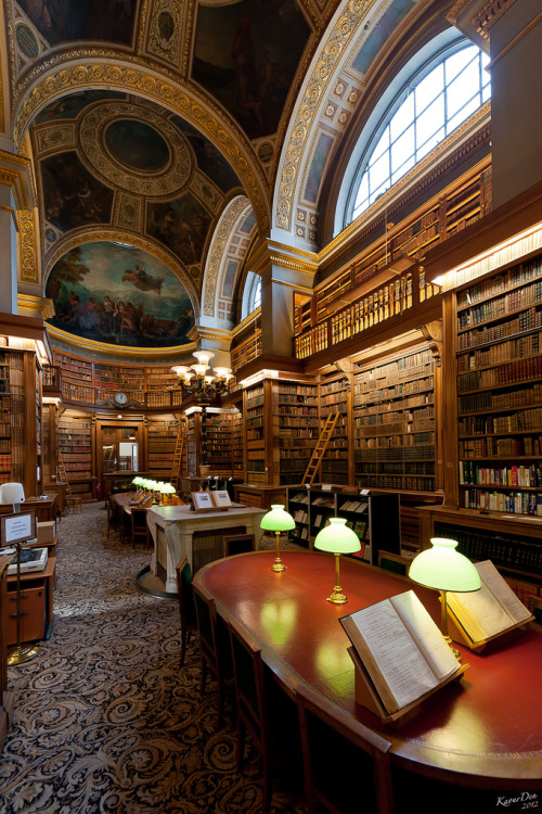 shakespearestwin: Paris…..Magnificent Architecture, Library in Paris