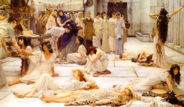 The Women of Amphissa Sir Lawrence Alma-Tadema - 1887