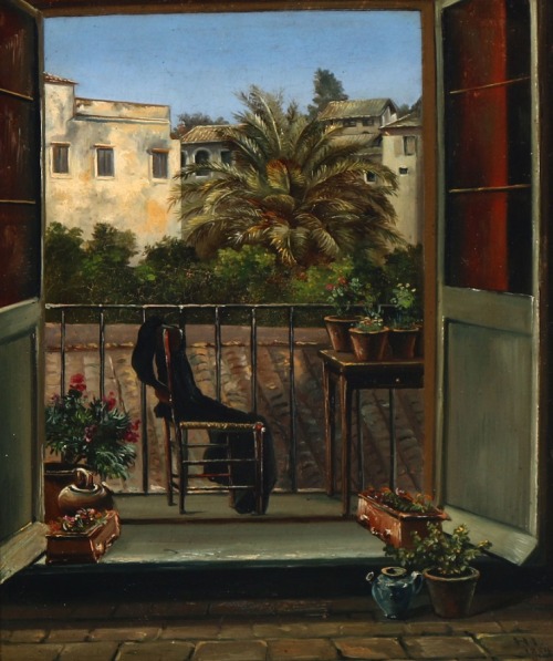 View from Pagano &rsquo;s Villa on Capri  -  Kristian Zahrtmann, 1854.Danish, 1843–1917Oil on canvas