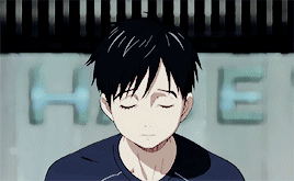 fyeahyurionice:Victor &amp; Yuuri // ep. 01 &amp; ep. 12 parallel