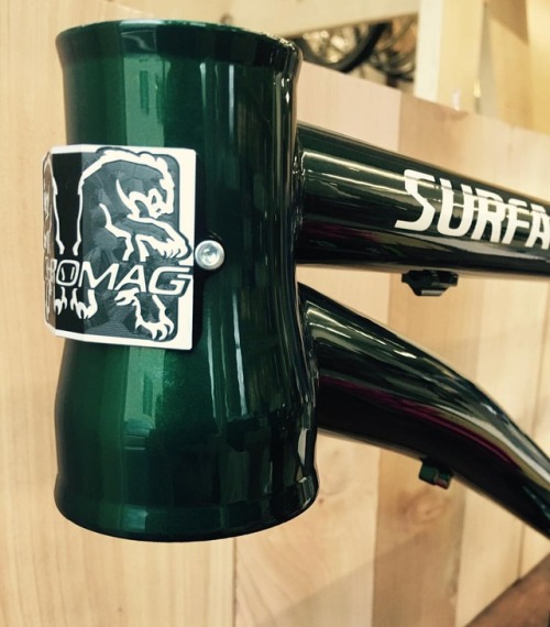 chromagbikes:Surface 2017.2 frames are landing now! British Racing Green is one of the new stock col