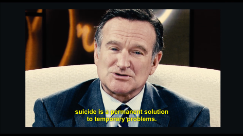 bizarreismm:  faerieincombatboots:  boy48:  From the film World’s Greatest Dad. RIP Robin Williams.  I wish you’d remembered this, Robin.  Had to stray away from my usual posts to reblog Mr. Williams on this sad day. RIP.