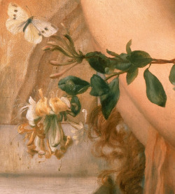 inividia: Psyche in the Temple of Love (detail) 1882. Edward John Poynter