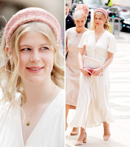  Lady Louise Windsor as she attends the National Service of Thanksgiving at St. Paul Cathedral | Jun