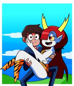 holy-wars-and-justice-for-all: Invader H-Poo I know the obvious comparison would be Star-Lum, but I though Hekapoo would be more hilarious  &lt; |D’‘‘‘‘‘‘