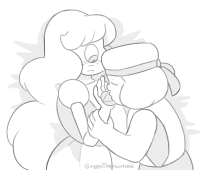 greenthehuntress:  look, kid. all i know is that i like teh gem smooches