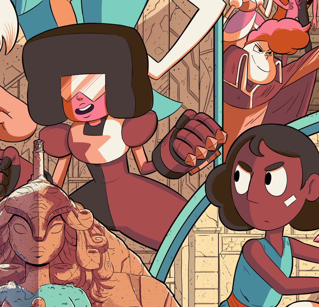 cubedcoconut: It’s done! I finally finished my big SU print!!  I’m really excited