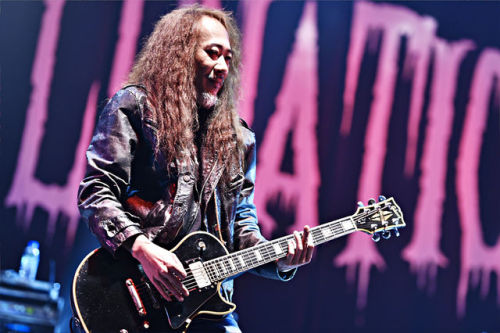 a-pinkspider: X JAPAN @ LUNATIC FEST 27/06/2015Thank you sugiaddict for finding these!