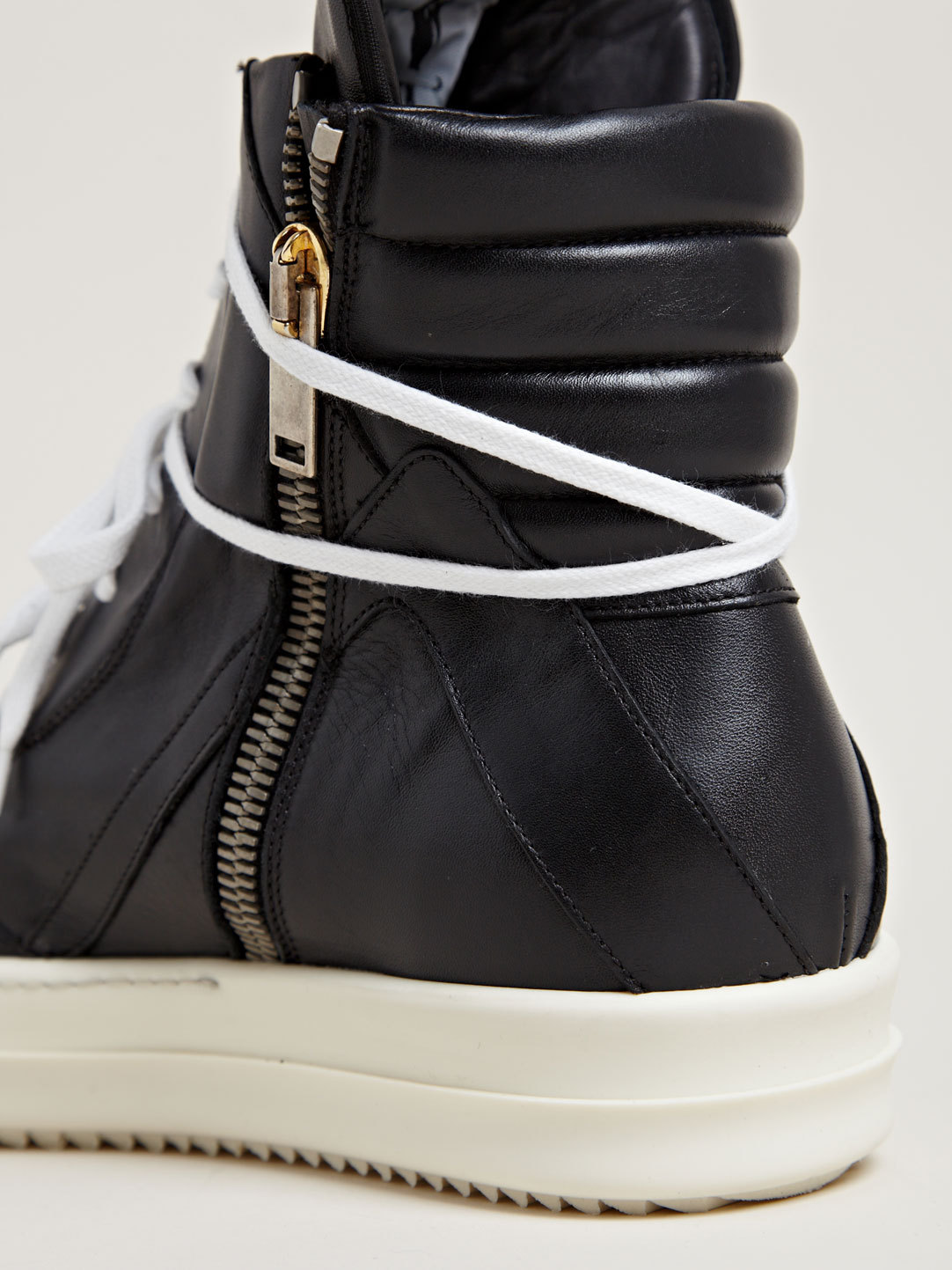 lanoirebeast:  tec9:  Rick Owens Men’s Geobasket Sneakers From SS13 Collection