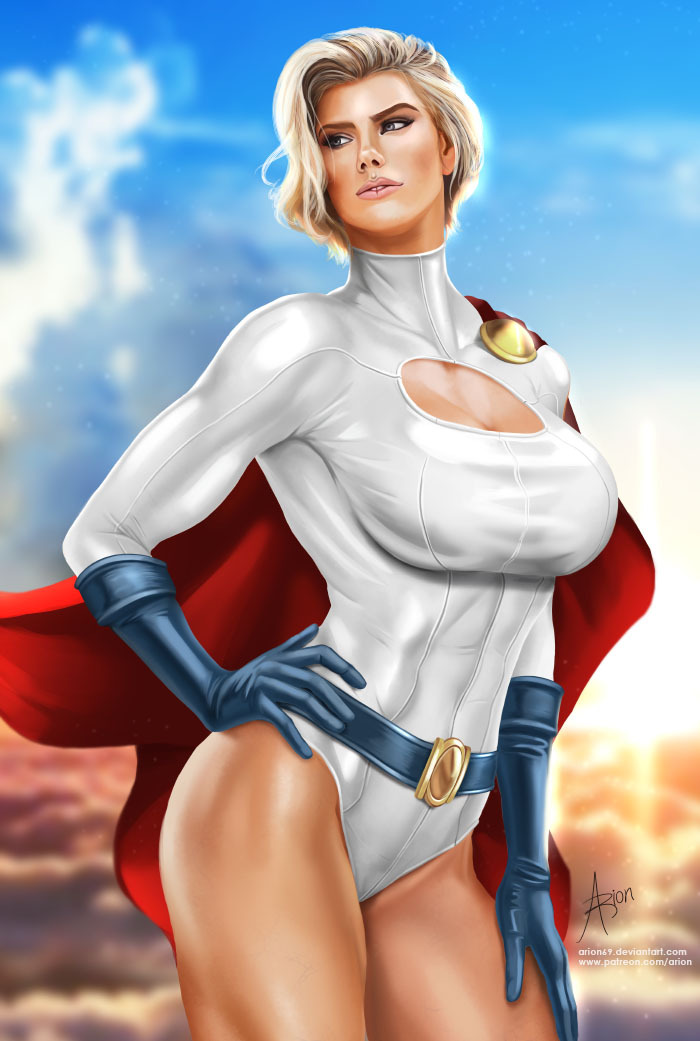 Power Girl Nude